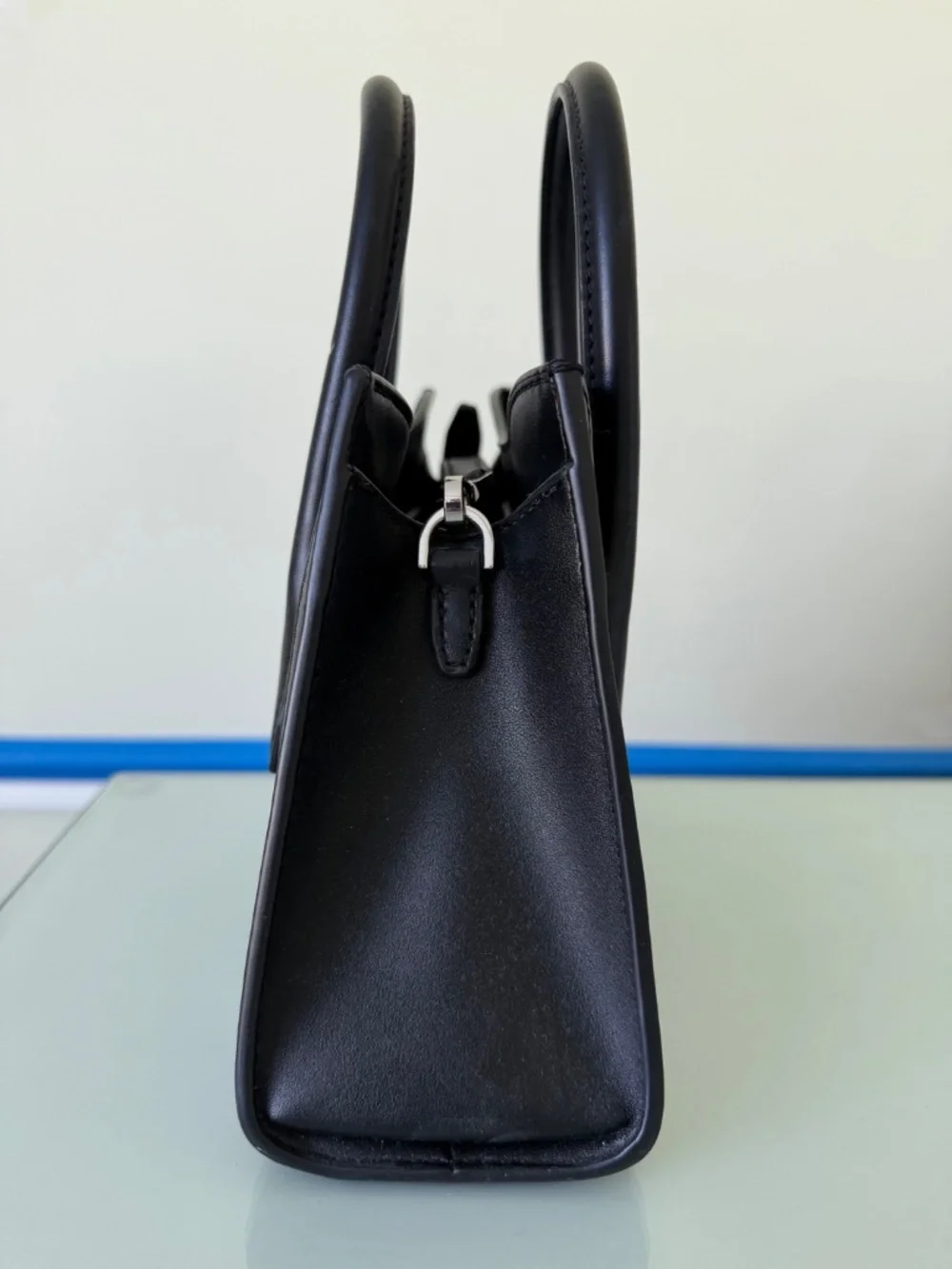 Michael Kors Small Faux Leather Satchel Bag - Picture 3 of 7